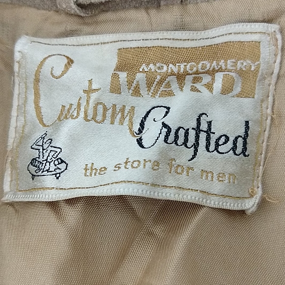 Vintage 1960's Suede Leather Fringe Jacket🏆HP - Picture 3 of 3